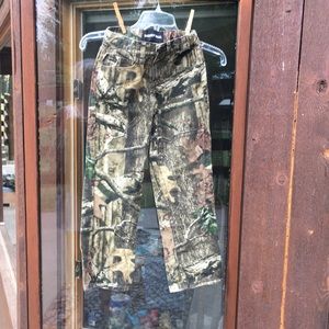 Kids mossy oak camo pants